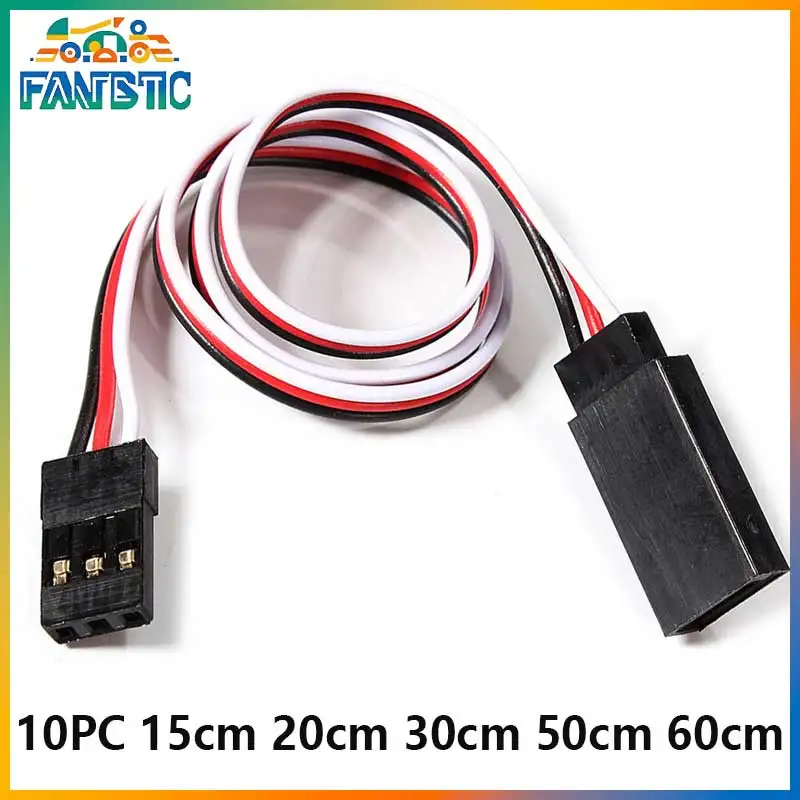 10pcs Rc Model Aircraft Accessories 30-Pin Servo Extension Cables 15cm 20cm 30cm 50cm 60cm Servo Extension Cable
10pcs Rc Model Aircraft Accessories 30-Pin Servo Extension Cables 15cm 20cm 30cm 50cm 60cm Servo Extension Cable