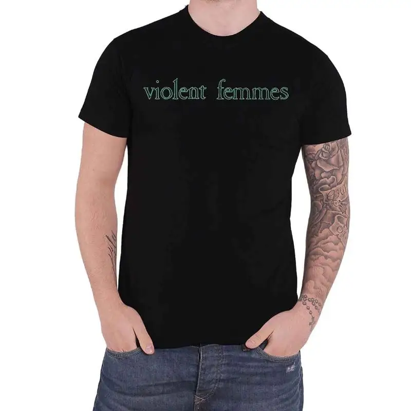 Футболка Violent Femmes с зеленым винтажным логотипом, новая официальная мужская черная футболка, размер M
Футболка Violent Femmes с зеленым винтажным логотипом, новая официальная мужская черная футболка, размер M