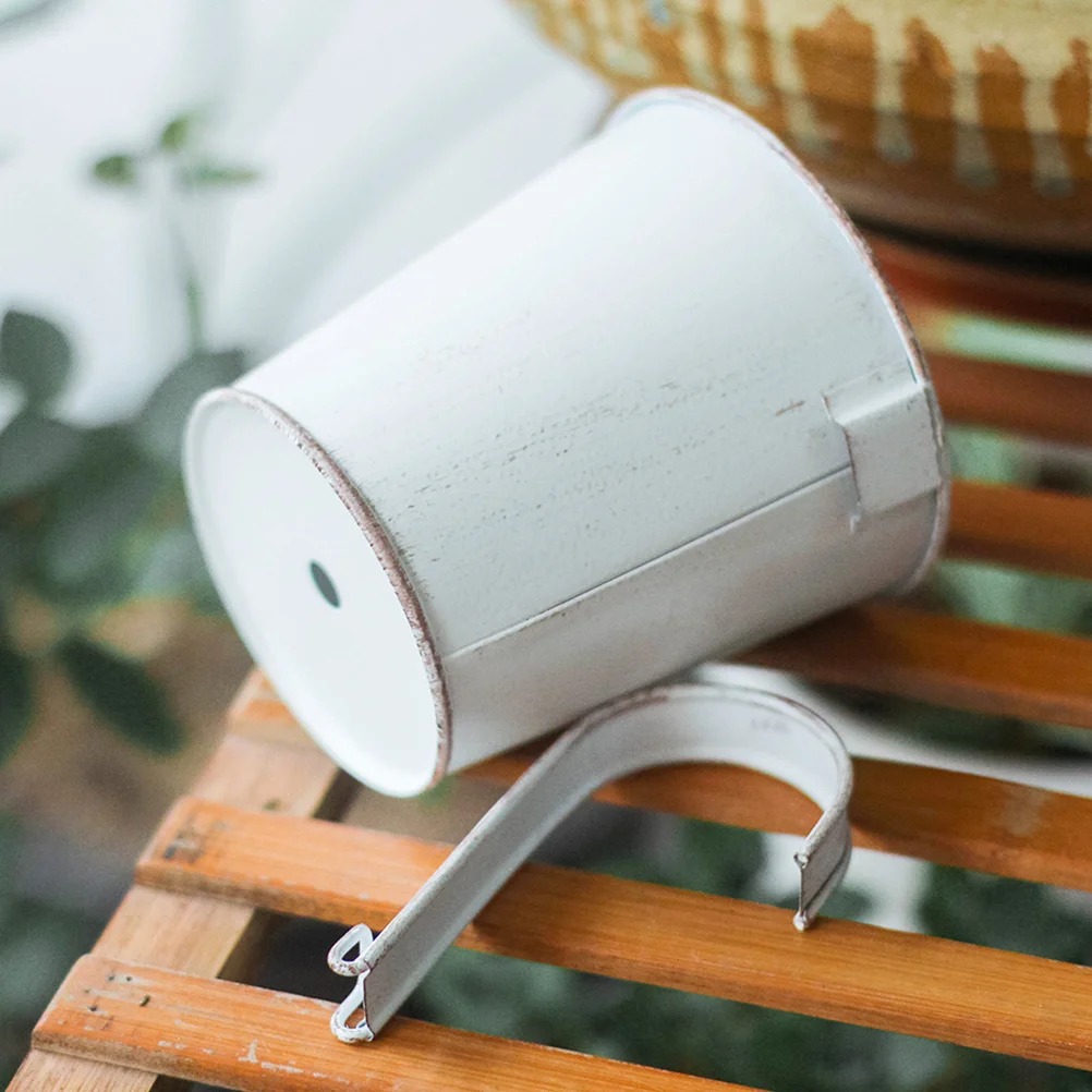 1pcs Vintage Iron Bucket Bright Color Flower Planter For Home Decoration Creative Plant Pot Multifunctional Decorative 
1pcs Vintage Iron Bucket Bright Color Flower Planter For Home Decoration Creative Plant Pot Multifunctional Decorative