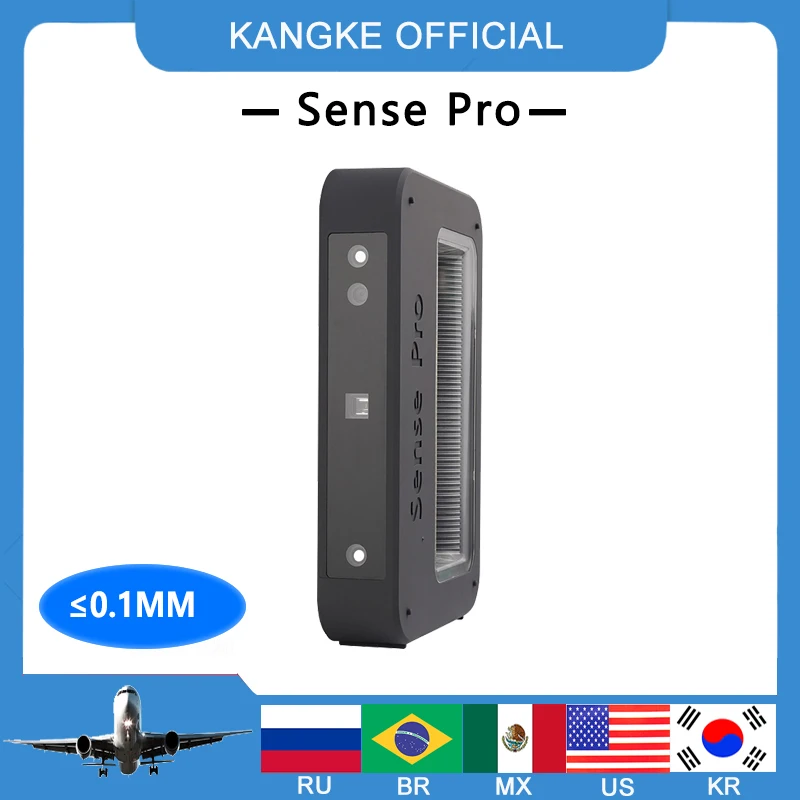 Sense Pro third generation handheld full color 3D scanner reverse modeling medical portrait 3D acquisition instrument
Sense Pro third generation handheld full color 3D scanner reverse modeling medical portrait 3D acquisition instrument