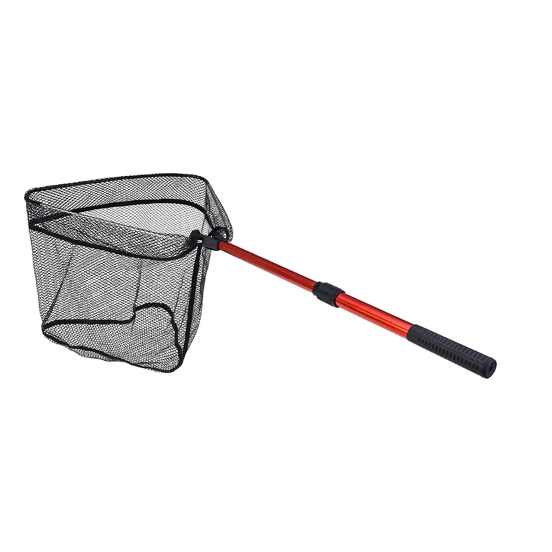 Red Triangle Folding Copy Net Portable Lure Fly Fishing Hand Copy Net 2-Section Telescopic Fishing Tool
Red Triangle Folding Copy Net Portable Lure Fly Fishing Hand Copy Net 2-Section Telescopic Fishing Tool