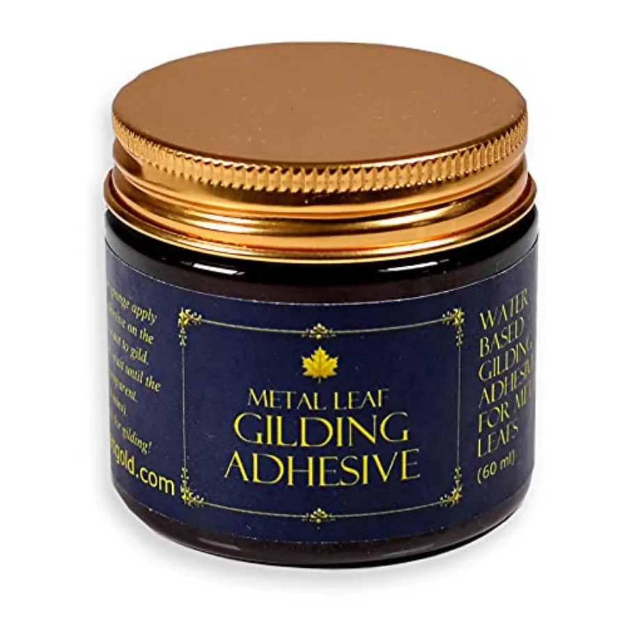 Gold Leaf, Gold Foil Gilding Adhesive for Arts and Plating
Gold Leaf, Gold Foil Gilding Adhesive for Arts and Plating