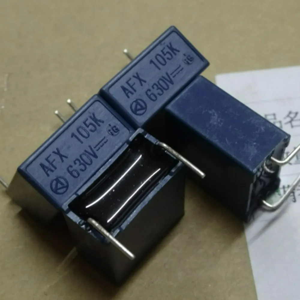 10pcs/lot AFX630V105K 1.0uf 630V 1uf 1u0 105 K Brand New 15mm Film Capacitor (Custom Pins) AFX630V105K-FL-T-S-XT
10pcs/lot AFX630V105K 1.0uf 630V 1uf 1u0 105 K Brand New 15mm Film Capacitor (Custom Pins) AFX630V105K-FL-T-S-XT