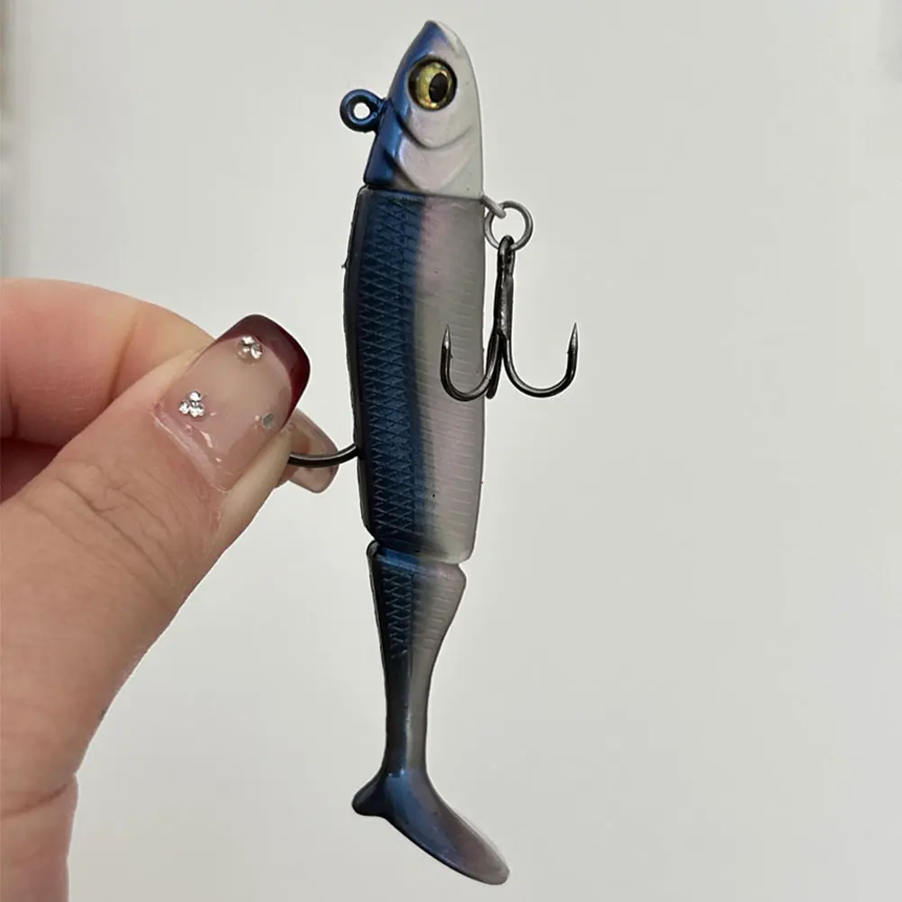 6pcs Jig Head Soft Fishing Lures 9cm 15g Metal Spinner Spoon Bait T-Tail Soft Silicone Bait Wobblers for Bass Pike
6pcs Jig Head Soft Fishing Lures 9cm 15g Metal Spinner Spoon Bait T-Tail Soft Silicone Bait Wobblers for Bass Pike