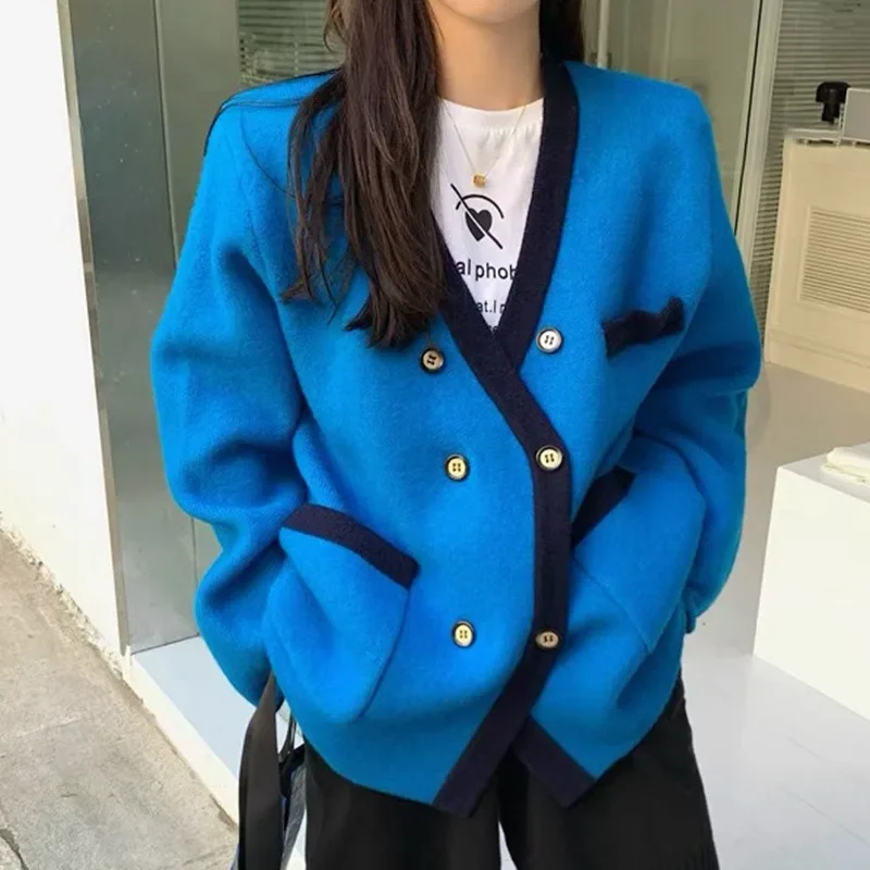 Korean Coat Women Winter Cardigans Full Sleeve Knitted Sweaters V Neck Knitwear Green Oversized Jacket Loose Cardigans Tops
Korean Coat Women Winter Cardigans Full Sleeve Knitted Sweaters V Neck Knitwear Green Oversized Jacket Loose Cardigans Tops