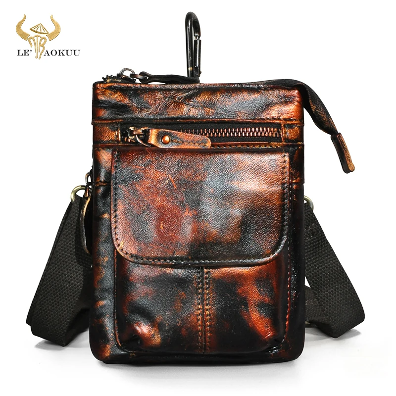 Hot Sale Top Quality Leather Male Travel Design Mini Shoulder Messenger bag Retro Belt Waist bag Pack Small Pouch Men 611-18
Hot Sale Top Quality Leather Male Travel Design Mini Shoulder Messenger bag Retro Belt Waist bag Pack Small Pouch Men 611-18