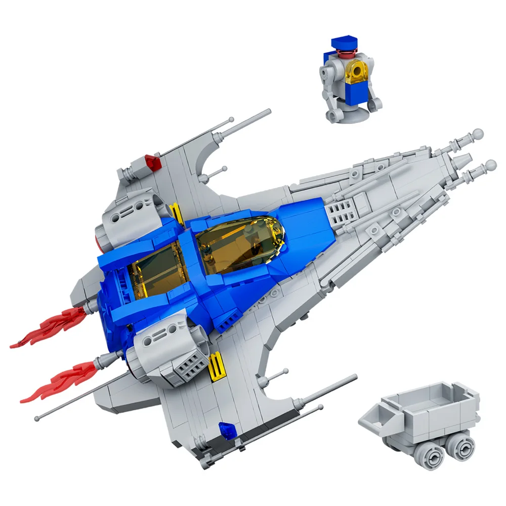 Gobricks MOC Explorations spacecrafts Building Blocks Model Space Series Bricks diy Assembled Toy for Children Gift
Gobricks MOC Explorations spacecrafts Building Blocks Model Space Series Bricks diy Assembled Toy for Children Gift