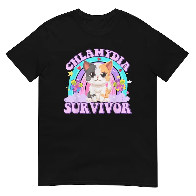 Рубашка Chlamydia Survivor
Рубашка Chlamydia Survivor