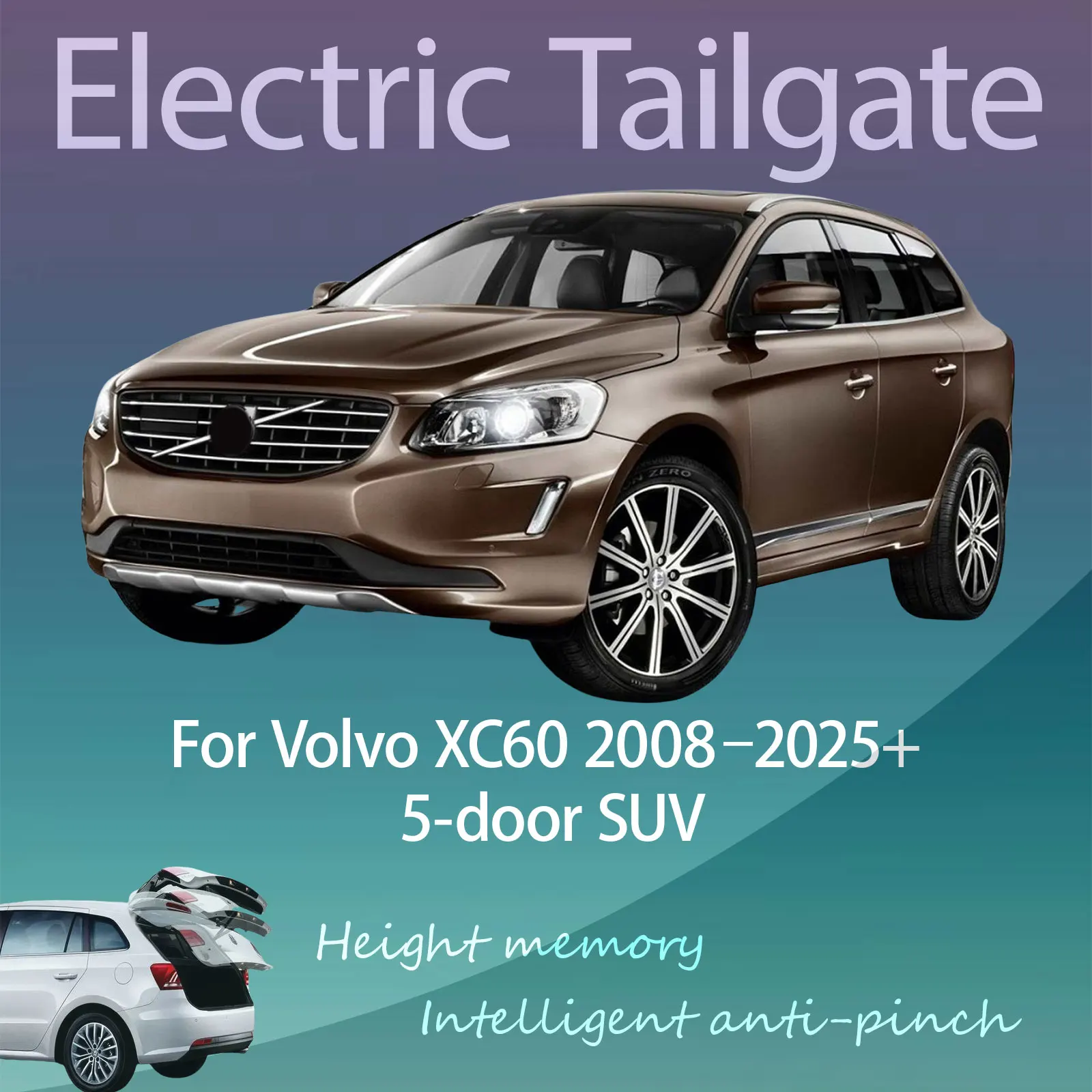 For Volvo XC60 1st 2009-2017 2nd 2018-26+ Electric Tailgate Hands Free Operation Dual Rod Electric Trunk Suction Smart Control
For Volvo XC60 1st 2009-2017 2nd 2018-26+ Electric Tailgate Hands Free Operation Dual Rod Electric Trunk Suction Smart Control