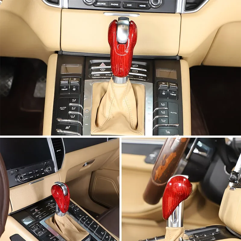 1Pcs Real carbon fiber red For Porsche MACAN 2014-2020 Car styling gear head decorative cover sticker car interior accessories
1Pcs Real carbon fiber red For Porsche MACAN 2014-2020 Car styling gear head decorative cover sticker car interior accessories