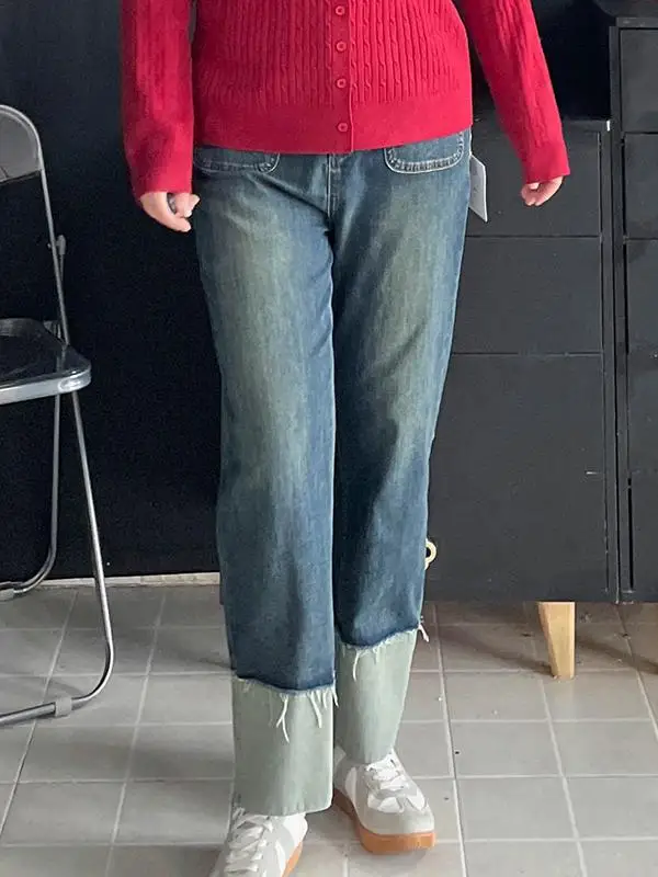 plus Size Elastic Waist Jeans Loose Fit Stretchy for Pear aped Body Casual High Waist Wide Leg Pants Denim Blue Autumn New
plus Size Elastic Waist Jeans Loose Fit Stretchy for Pear aped Body Casual High Waist Wide Leg Pants Denim Blue Autumn New