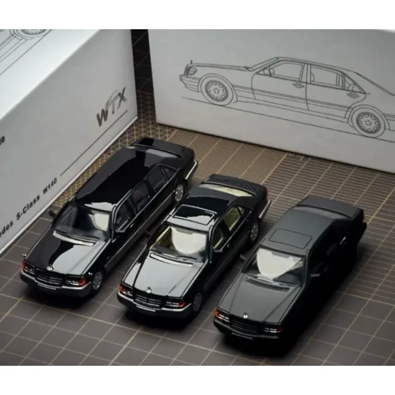 Коллекционная модель автомобиля WTX 1/64 Scale W140, черно-серая, двухцветная, из сплава, для декора
Коллекционная модель автомобиля WTX 1/64 Scale W140, черно-серая, двухцветная, из сплава, для декора