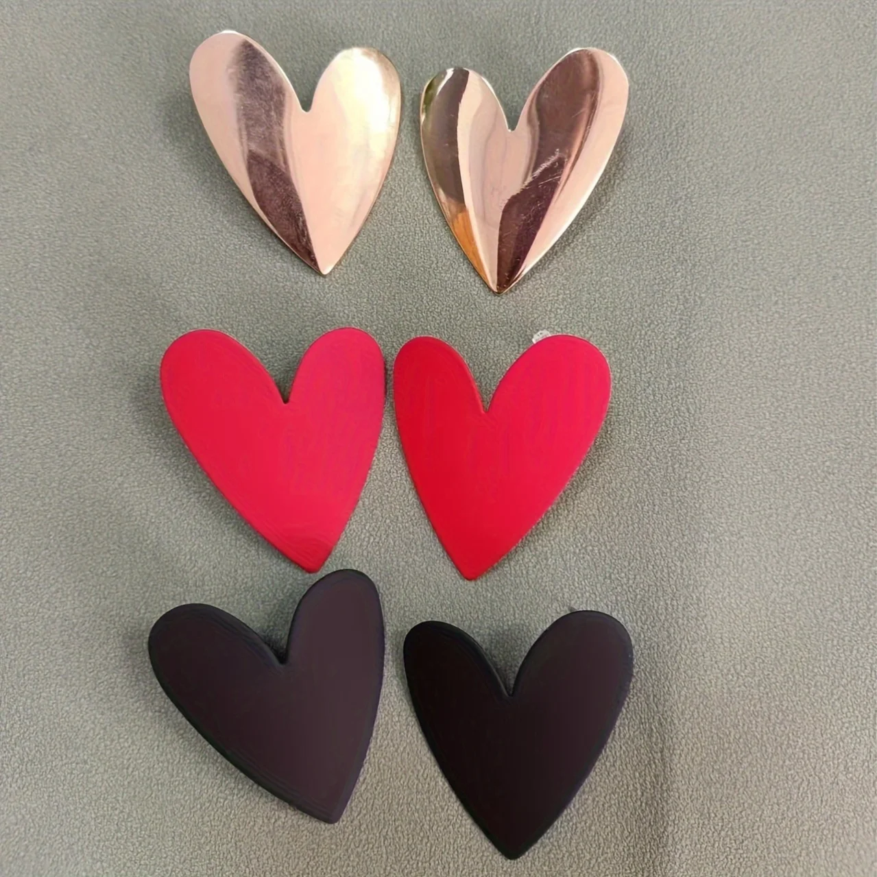 6PCS 2025 New Heart Red White Black Yellow Earrings Set Love Statement Wedding Geometric Simple Bohemian Vintage Trend Jewelry
6PCS 2025 New Heart Red White Black Yellow Earrings Set Love Statement Wedding Geometric Simple Bohemian Vintage Trend Jewelry