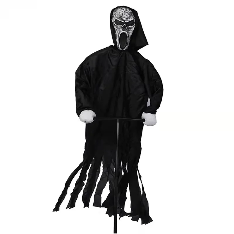 AFOURT-Halloween Garden Ghostface Decorations Outside Hanging Scary Ghost For Courtyard Bird Repeller
AFOURT-Halloween Garden Ghostface Decorations Outside Hanging Scary Ghost For Courtyard Bird Repeller