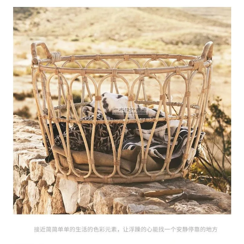 Woven Rattan Laundry Basket, Hot Air Balloon Shape Handheld Large Capacity Storage Hamper for Home Bedroom Bathroom & Travel
Woven Rattan Laundry Basket, Hot Air Balloon Shape Handheld Large Capacity Storage Hamper for Home Bedroom Bathroom & Travel