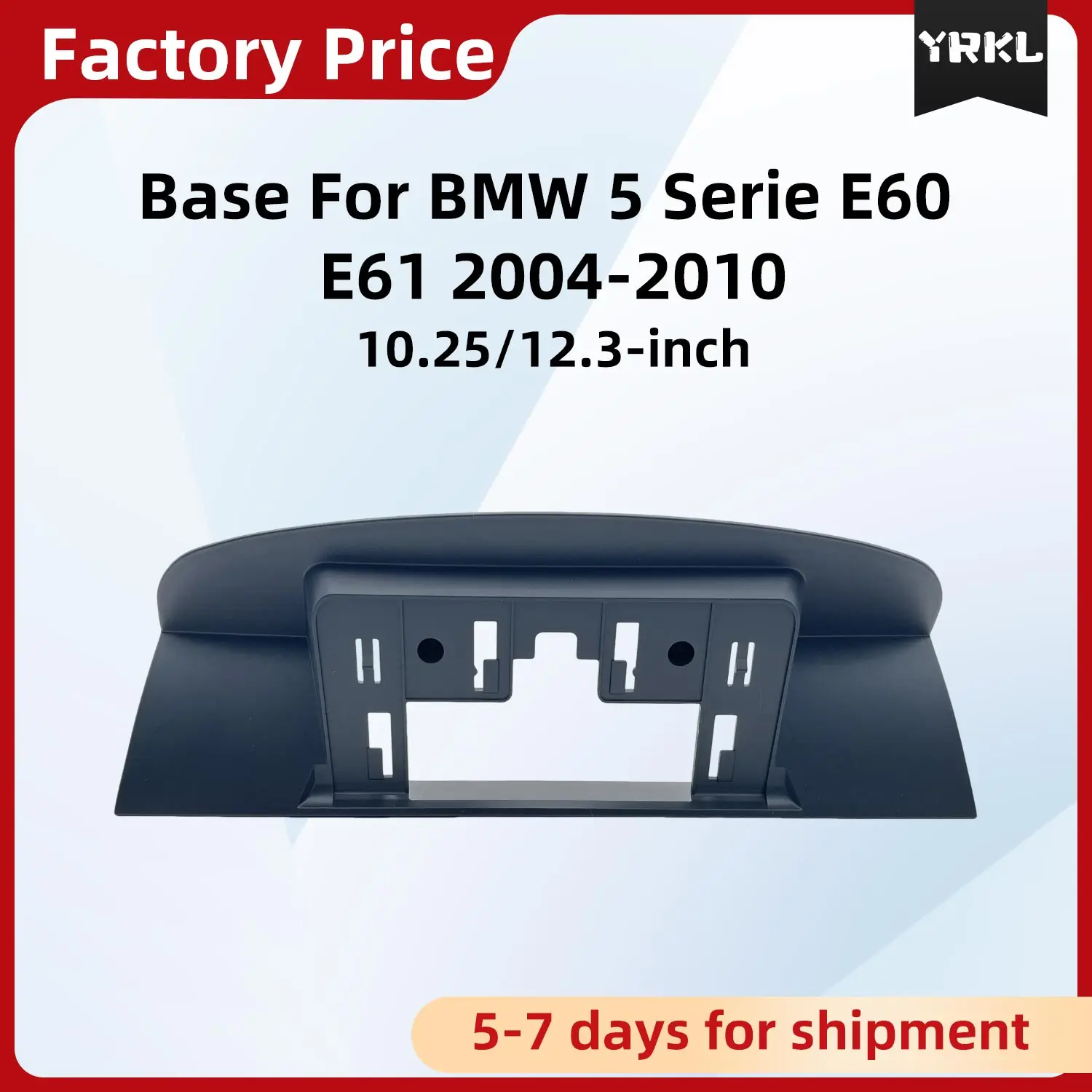 For BMW 5 Serie E60 E61 2004-2010 Car multimedia player car radio navigation reverse image installation bracket base
For BMW 5 Serie E60 E61 2004-2010 Car multimedia player car radio navigation reverse image installation bracket base
