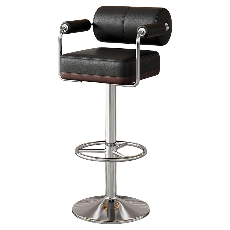 %&Modern Adjustable and Swivel Bar Stool with Backrest for Living Room Front Desk & Hotel Cashier Use High KTV Bar
%&Modern Adjustable and Swivel Bar Stool with Backrest for Living Room Front Desk & Hotel Cashier Use High KTV Bar
