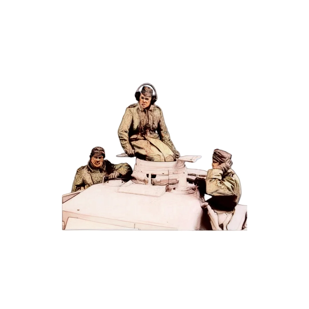 1/35 фигурка из смолы, неокрашенная модель, немецкий солдат танка, зима (3 человека), в разобранном и неокрашенном виде GK,
1/35 фигурка из смолы, неокрашенная модель, немецкий солдат танка, зима (3 человека), в разобранном и неокрашенном виде GK,