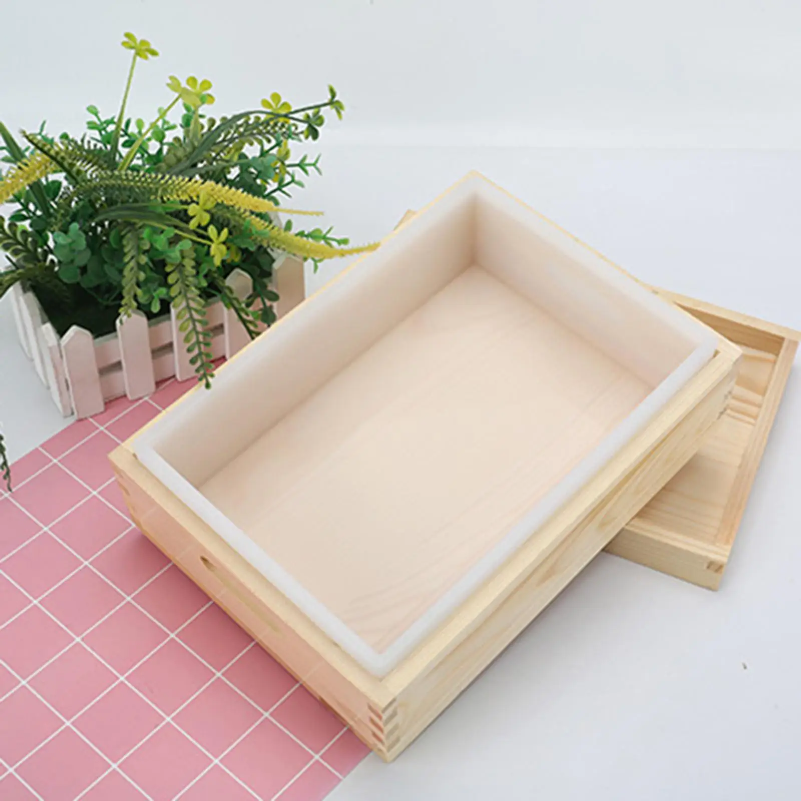 Rectangle Silicone Soap Mold Soap Making Tool Flexible DIY 2300ml Soap Mould
Rectangle Silicone Soap Mold Soap Making Tool Flexible DIY 2300ml Soap Mould