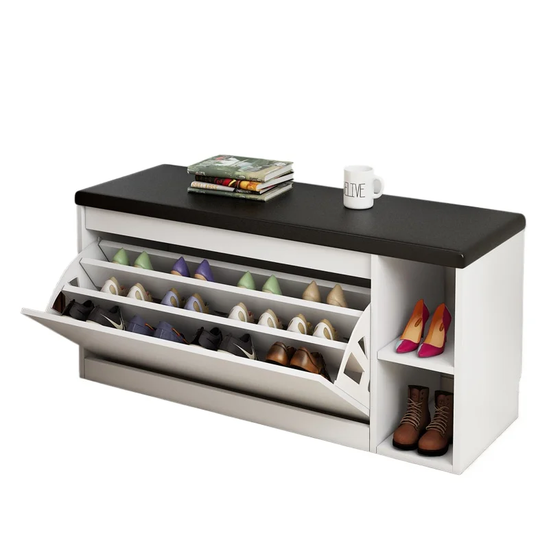 Shoe Bench for Home Entryway with Boot Storage Compartment Sit-Down Shoe Rack for Putting on Shoes Hallway Shoe Storage Stool
Shoe Bench for Home Entryway with Boot Storage Compartment Sit-Down Shoe Rack for Putting on Shoes Hallway Shoe Storage Stool