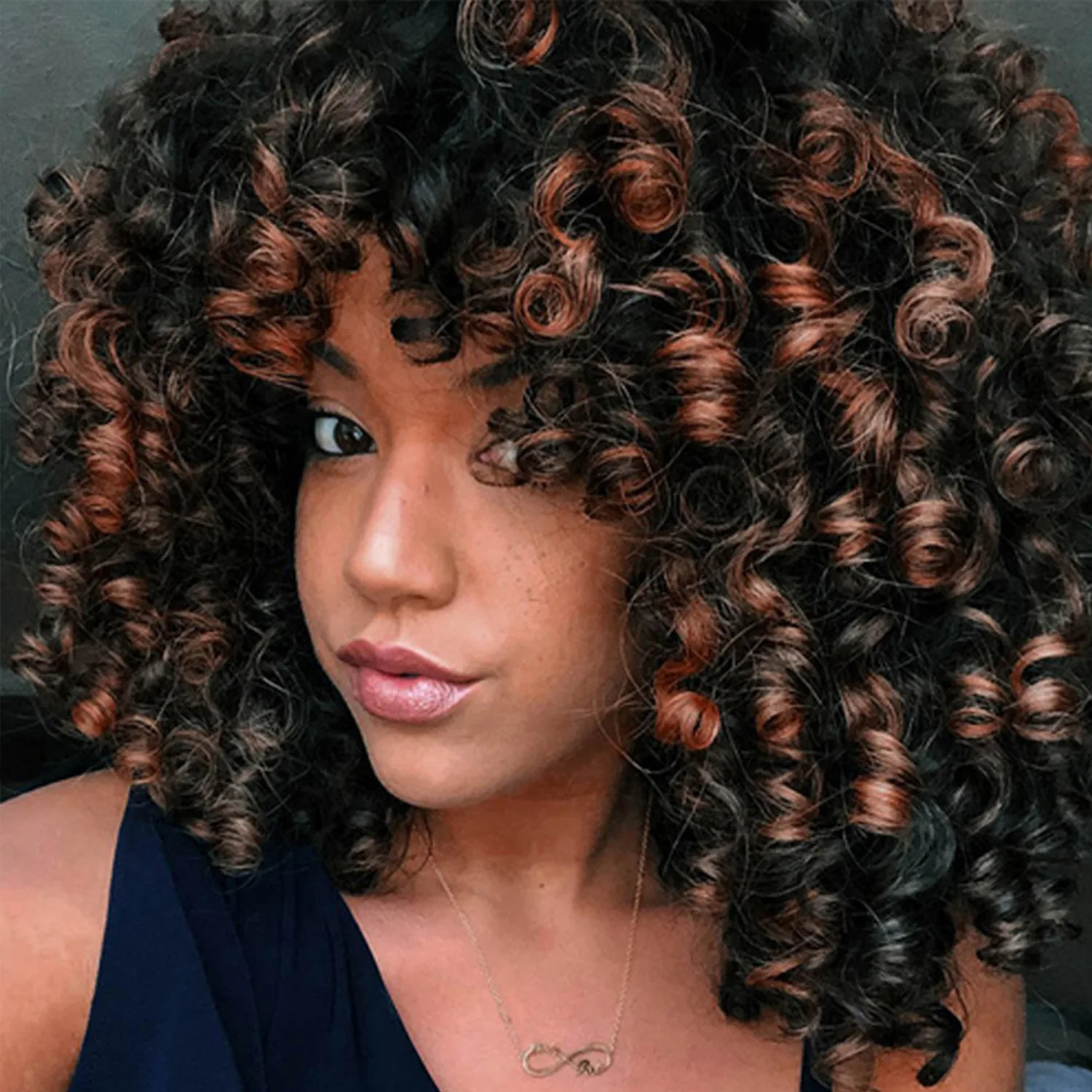2026 Synthetic Fashion Short Curly Wig for Women Mixed Color Heat Resistant Party Daily Cosplay Wig Natural Looking Hairpiece
2026 Synthetic Fashion Short Curly Wig for Women Mixed Color Heat Resistant Party Daily Cosplay Wig Natural Looking Hairpiece