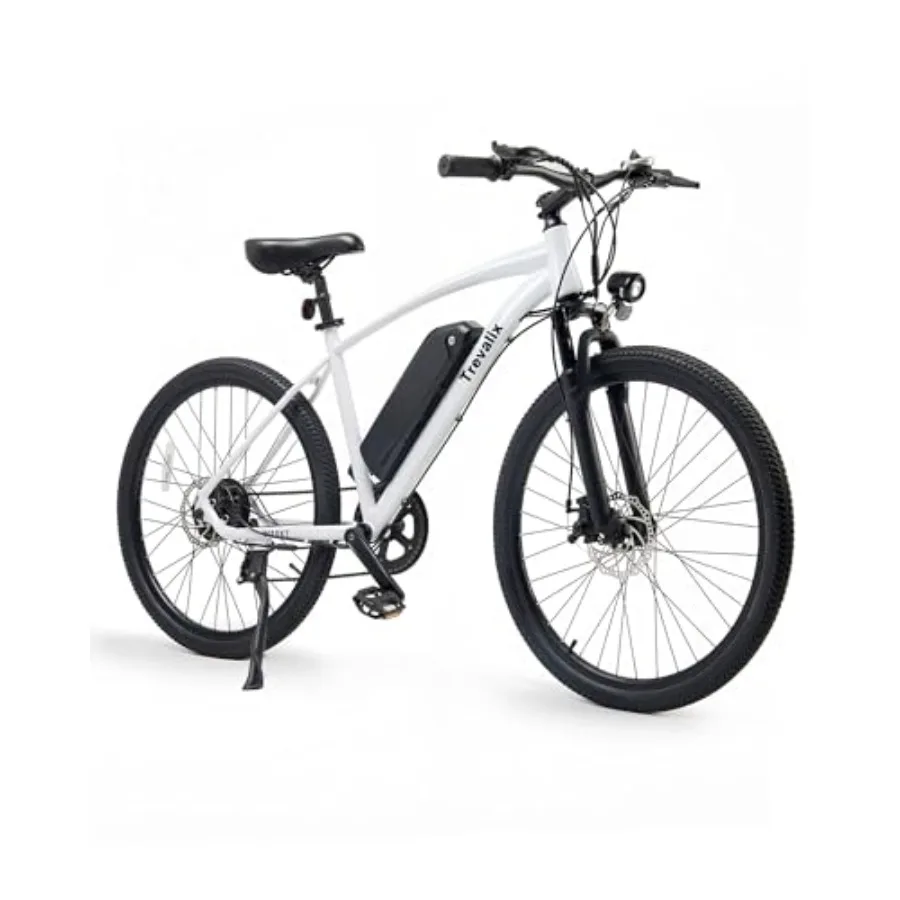 Electric Bike for Adults: 26 Mountain Bike, Aluminum Alloy Frame, Matte Black, 50/74 Miles Range, 20 MPH Speed, 500W Motor with
Electric Bike for Adults: 26 Mountain Bike, Aluminum Alloy Frame, Matte Black, 50/74 Miles Range, 20 MPH Speed, 500W Motor with