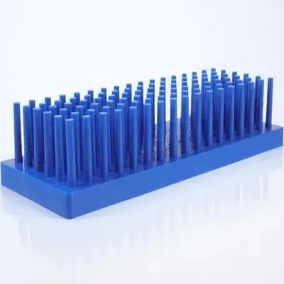 Plastic Test Tube Rack with Peg Design Large Capacity Drying and Storage Holder for Laboratory Use Multifunctional Tube Stand
Plastic Test Tube Rack with Peg Design Large Capacity Drying and Storage Holder for Laboratory Use Multifunctional Tube Stand