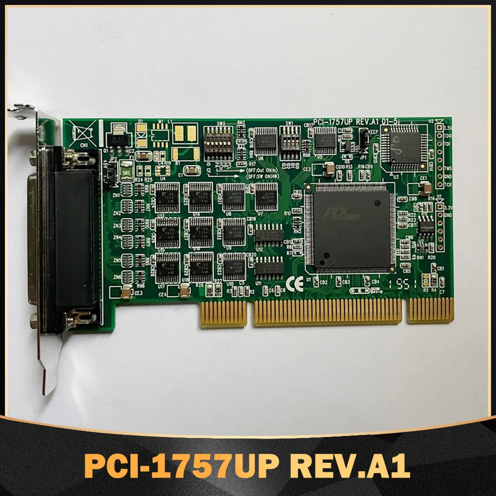24-Channel Digital Input/Output Capture Card For Advantech PCI-1757UP REV.A1
24-Channel Digital Input/Output Capture Card For Advantech PCI-1757UP REV.A1
