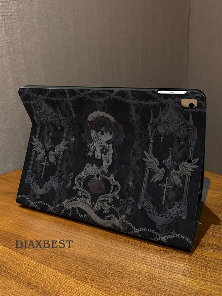 Retro Gothic Girl Y2K Case For iPadAir11 Case iPad10th 11th A16 9th Case iPadPro11 4 5 10.9in 12.9 M2 M3 M4 Mini 7 Pencil Holder
Retro Gothic Girl Y2K Case For iPadAir11 Case iPad10th 11th A16 9th Case iPadPro11 4 5 10.9in 12.9 M2 M3 M4 Mini 7 Pencil Holder