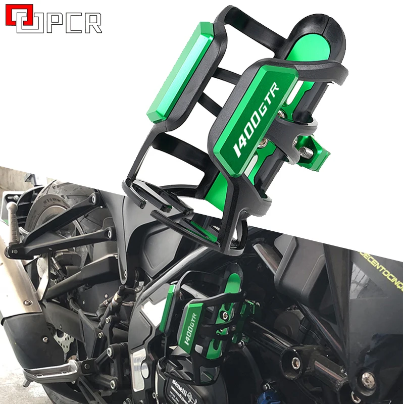 For Kawasaki GTR1400 1400 GTR 2007-2022 2021 GTR 1400 CNC Aluminum Water Bottle Holder Motorcycle accessories Bottle Cage
For Kawasaki GTR1400 1400 GTR 2007-2022 2021 GTR 1400 CNC Aluminum Water Bottle Holder Motorcycle accessories Bottle Cage