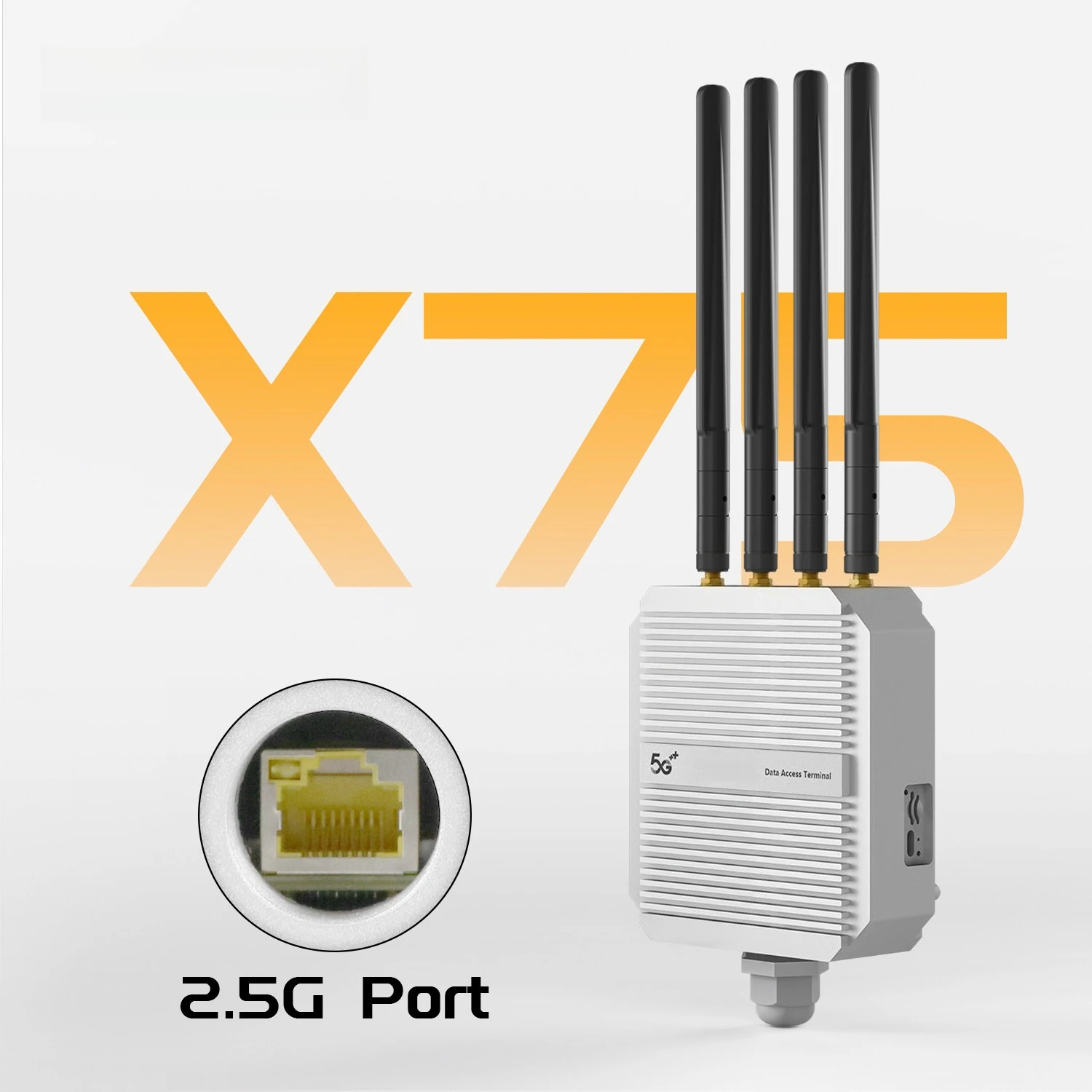Мощный уличный 5G-роутер – 4CC Carrier Aggregation, порт 2.5G, VPN, многодиапазонный, изменение IMEI через AT-команды
Мощный уличный 5G-роутер – 4CC Carrier Aggregation, порт 2.5G, VPN, многодиапазонный, изменение IMEI через AT-команды