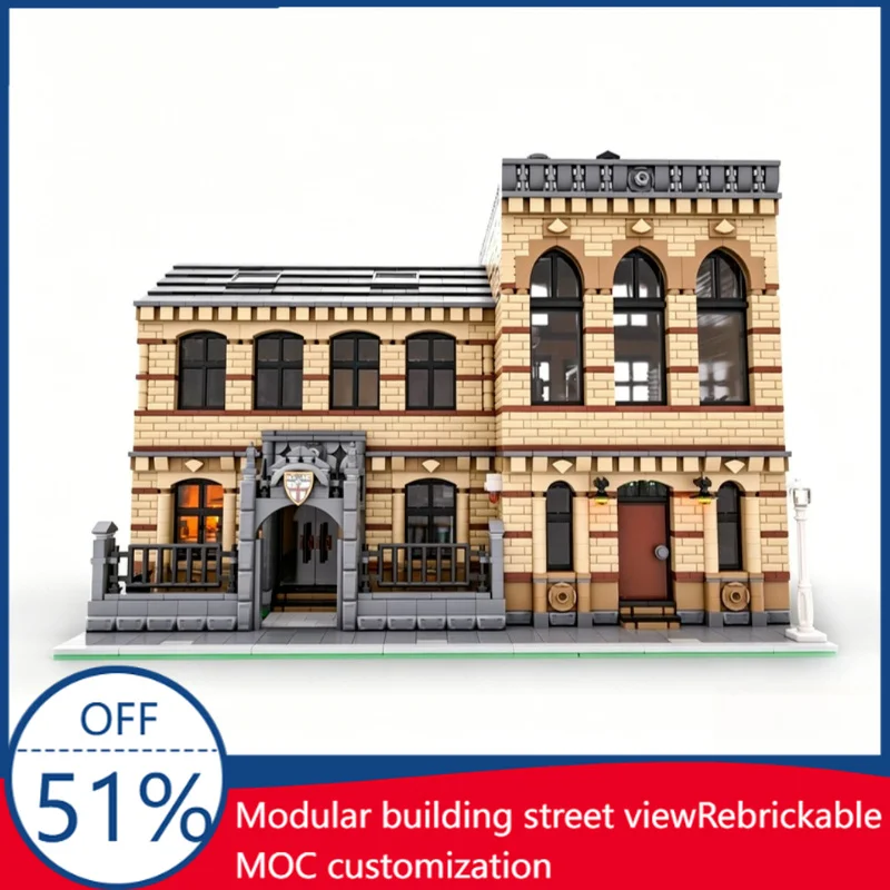 NEW 5493 PCS MOC Modular School Building Blocks Educational DIY AssemblyChildren Toy Birthday Gift For Collection And Display
NEW 5493 PCS MOC Modular School Building Blocks Educational DIY AssemblyChildren Toy Birthday Gift For Collection And Display