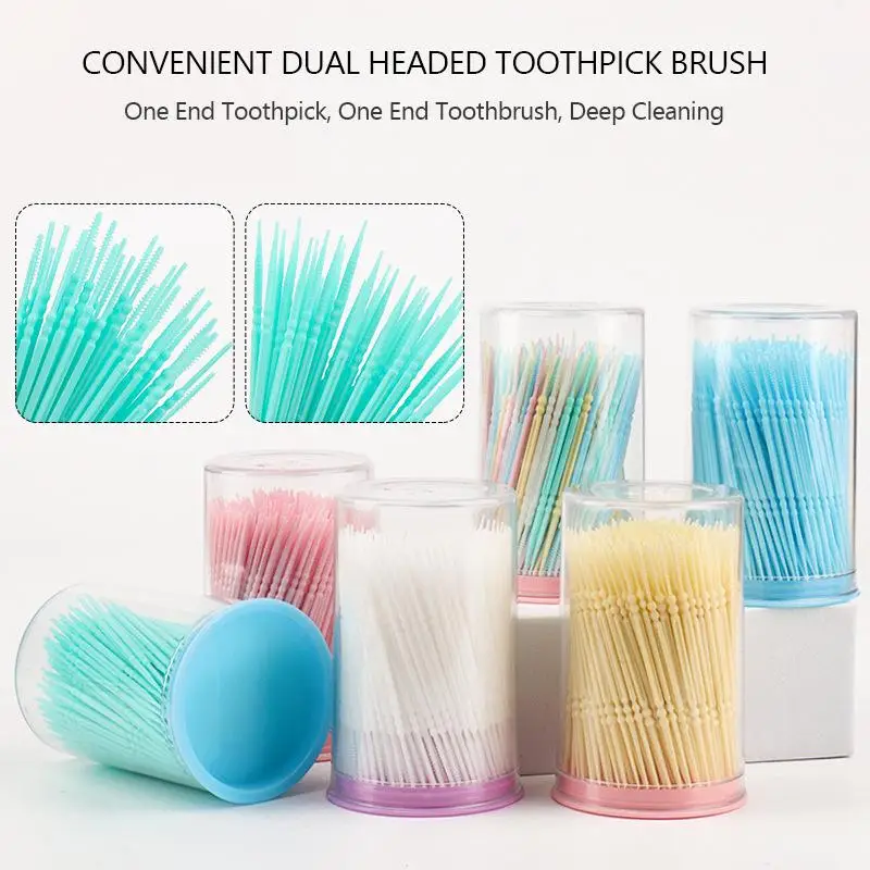 300/Pcs Toothpick Brush Plastic Toothpick Double Head Disposable Household Interdental Brush Teeth Picking Dental Floss
300/Pcs Toothpick Brush Plastic Toothpick Double Head Disposable Household Interdental Brush Teeth Picking Dental Floss