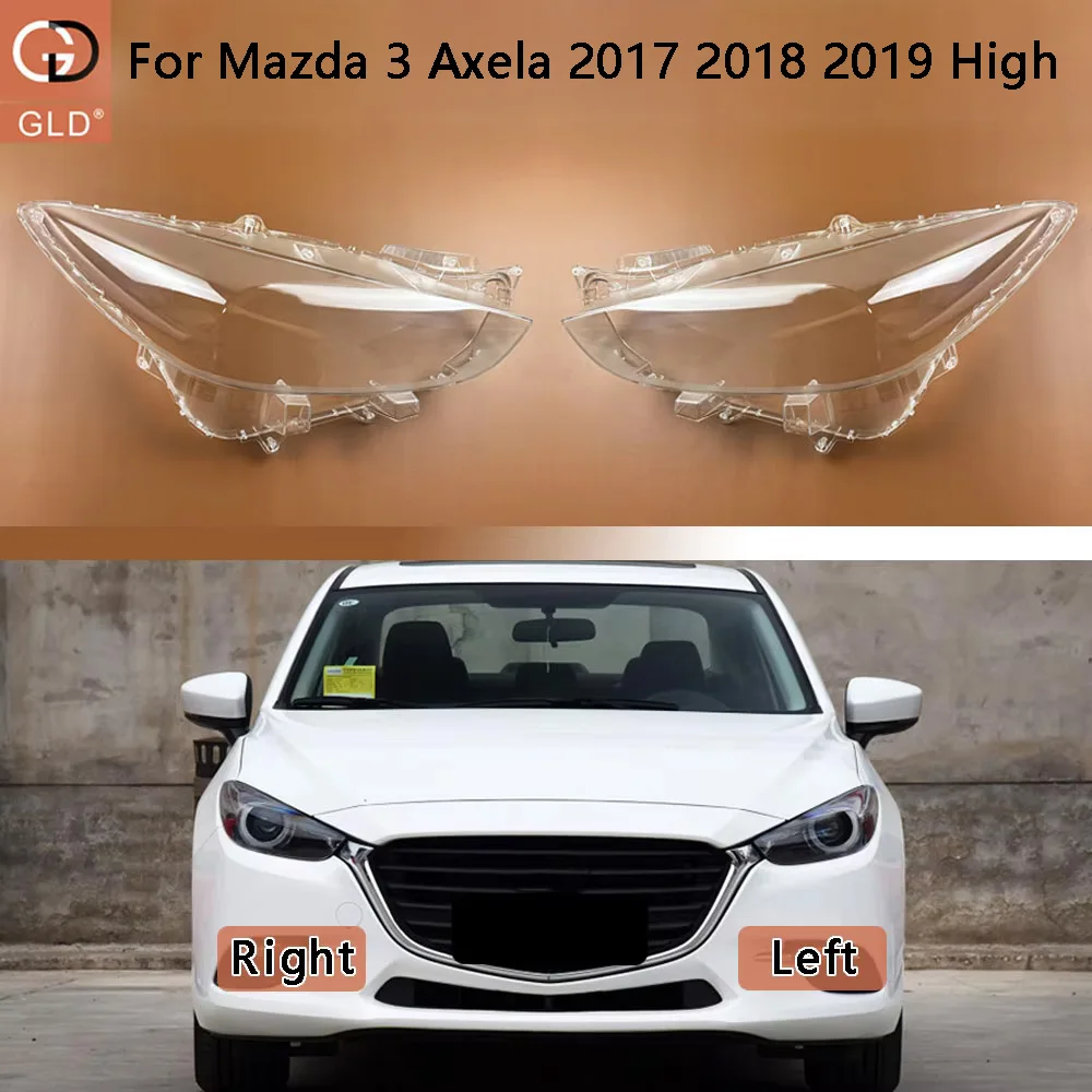 For Mazda 3 Axela 2017 2018 2019 (High Configuration) Headlight Cover Replacement Front Car Light Auto Shell Lampcover Lampshade
For Mazda 3 Axela 2017 2018 2019 (High Configuration) Headlight Cover Replacement Front Car Light Auto Shell Lampcover Lampshade