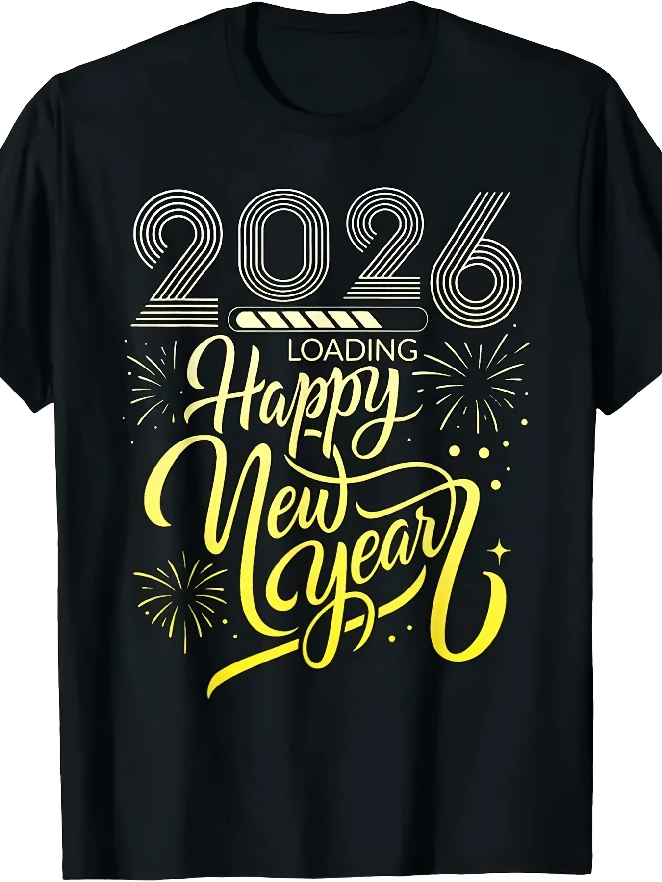 2026 Retro Hip-Hop Family T-Shirt - 100% Soft Breathable, Golden & Green 2026 Print, Loose Fit Crew Neck
2026 Retro Hip-Hop Family T-Shirt - 100% Soft Breathable, Golden & Green 2026 Print, Loose Fit Crew Neck