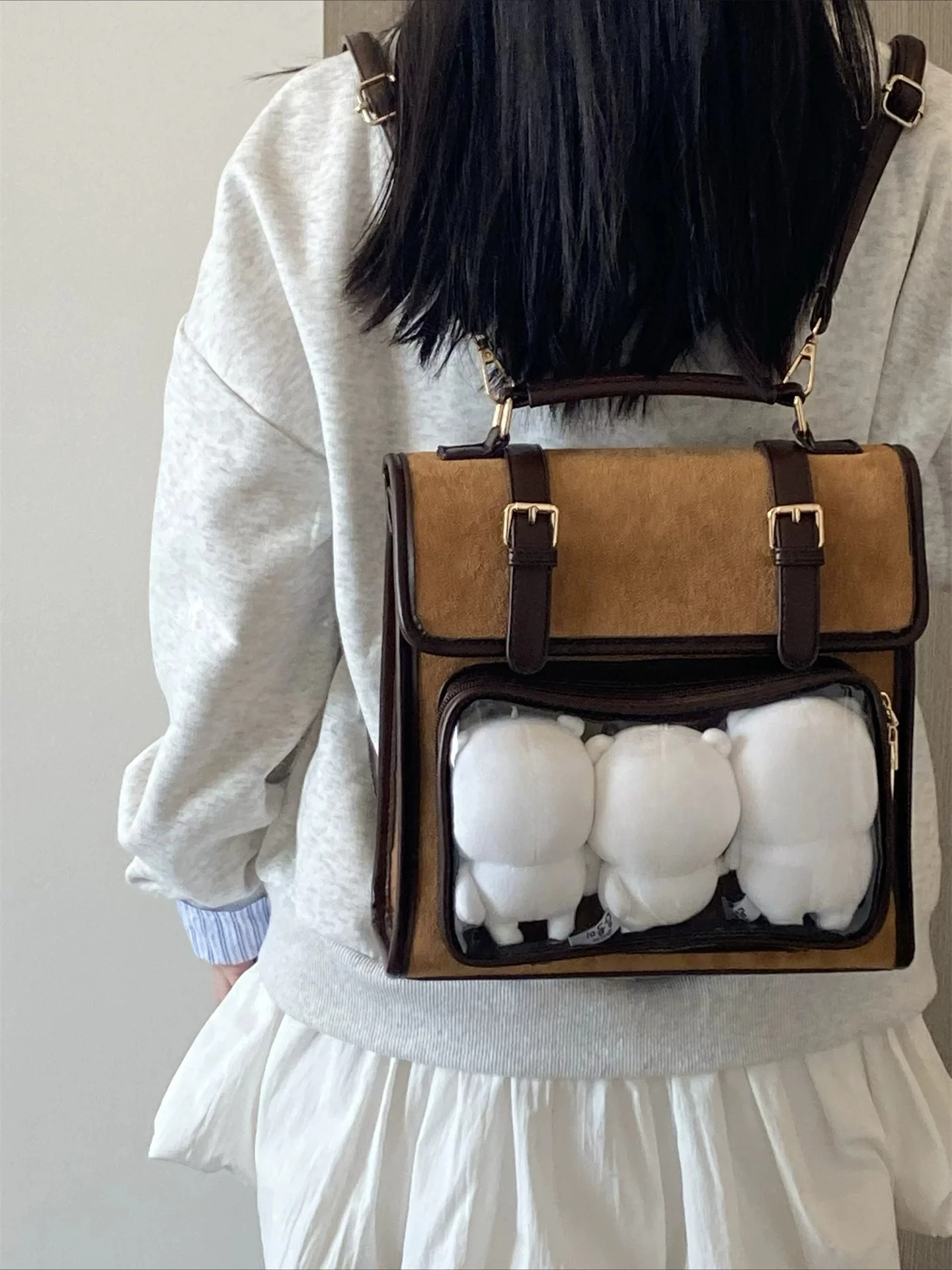 Japanese Original Lta Bag New Suede 10cm Baby Bags Women's Small Food Matching College Style Backpack for Female
Japanese Original Lta Bag New Suede 10cm Baby Bags Women's Small Food Matching College Style Backpack for Female