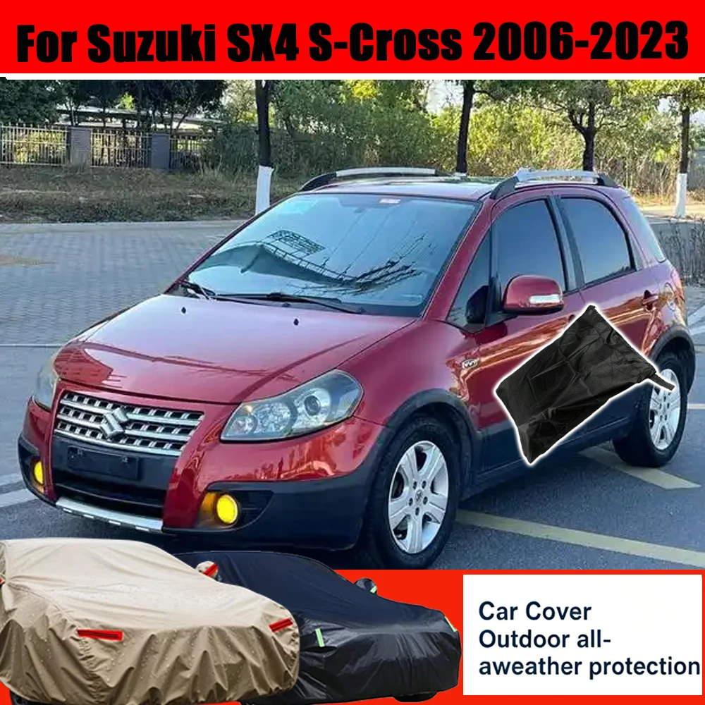 Outdoor Protection Full Car Cover Snow Cover Sunshade Waterproof Dustproof Exterior For Suzuki SX4 S-Cross 2006-2023
Outdoor Protection Full Car Cover Snow Cover Sunshade Waterproof Dustproof Exterior For Suzuki SX4 S-Cross 2006-2023