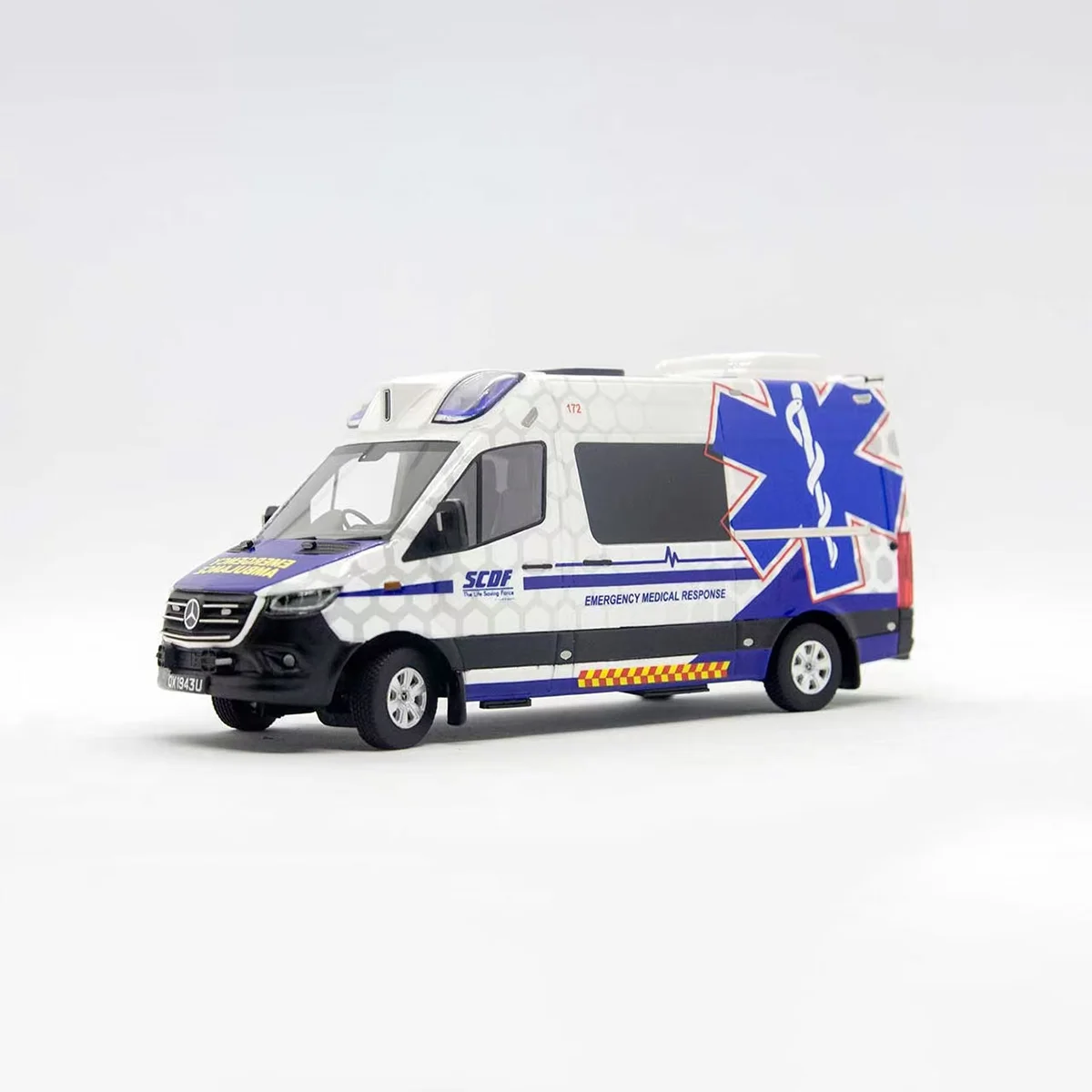 1:43 Singapore 7th Generation Ambulance Resin Car Model
1:43 Singapore 7th Generation Ambulance Resin Car Model