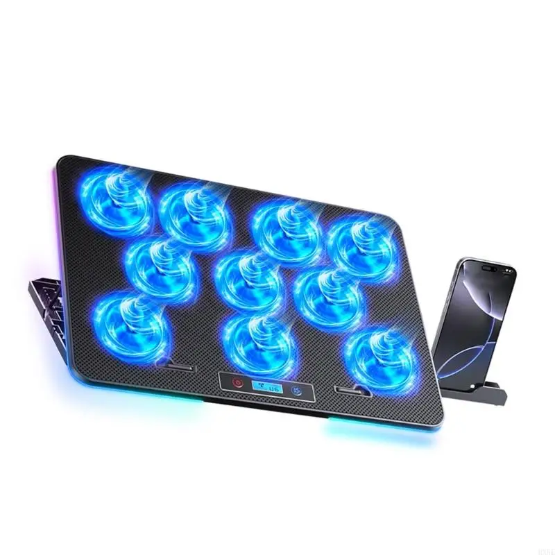 Multiple Speed Adjustable Metal Laptop Coolers Stand Builts In RGBs Lighting System HX5E
Multiple Speed Adjustable Metal Laptop Coolers Stand Builts In RGBs Lighting System HX5E