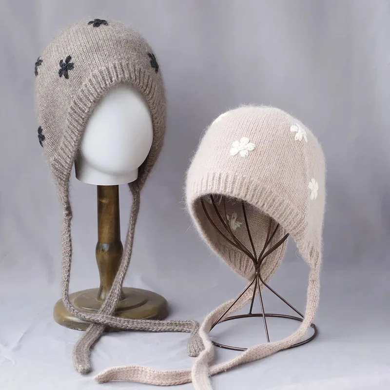 Уличная глубокая шапка с ушками и ушками, женская зимняя шапка, шапка из ротанга, меховая шапка, флисовая вязаная милая шапка
Уличная глубокая шапка с ушками и ушками, женская зимняя шапка, шапка из ротанга, меховая шапка, флисовая вязаная милая шапка