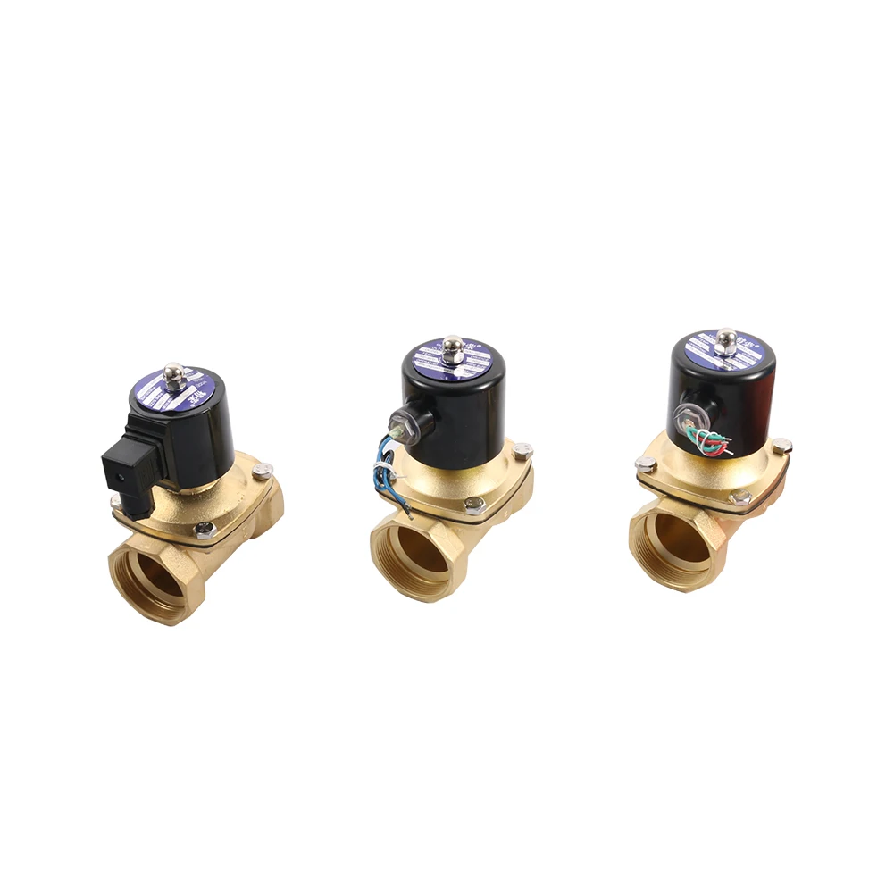 2" Female Thread Electric Solenoid Valve Dc12v dc24v ac220v N/C Pneumatic Valve for Water Oil Air 220V AC
2" Female Thread Electric Solenoid Valve Dc12v dc24v ac220v N/C Pneumatic Valve for Water Oil Air 220V AC