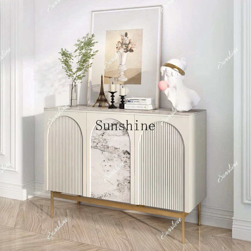 Italian light luxury high-end decoration/villa rock slab dining side cabinet FT
Italian light luxury high-end decoration/villa rock slab dining side cabinet FT