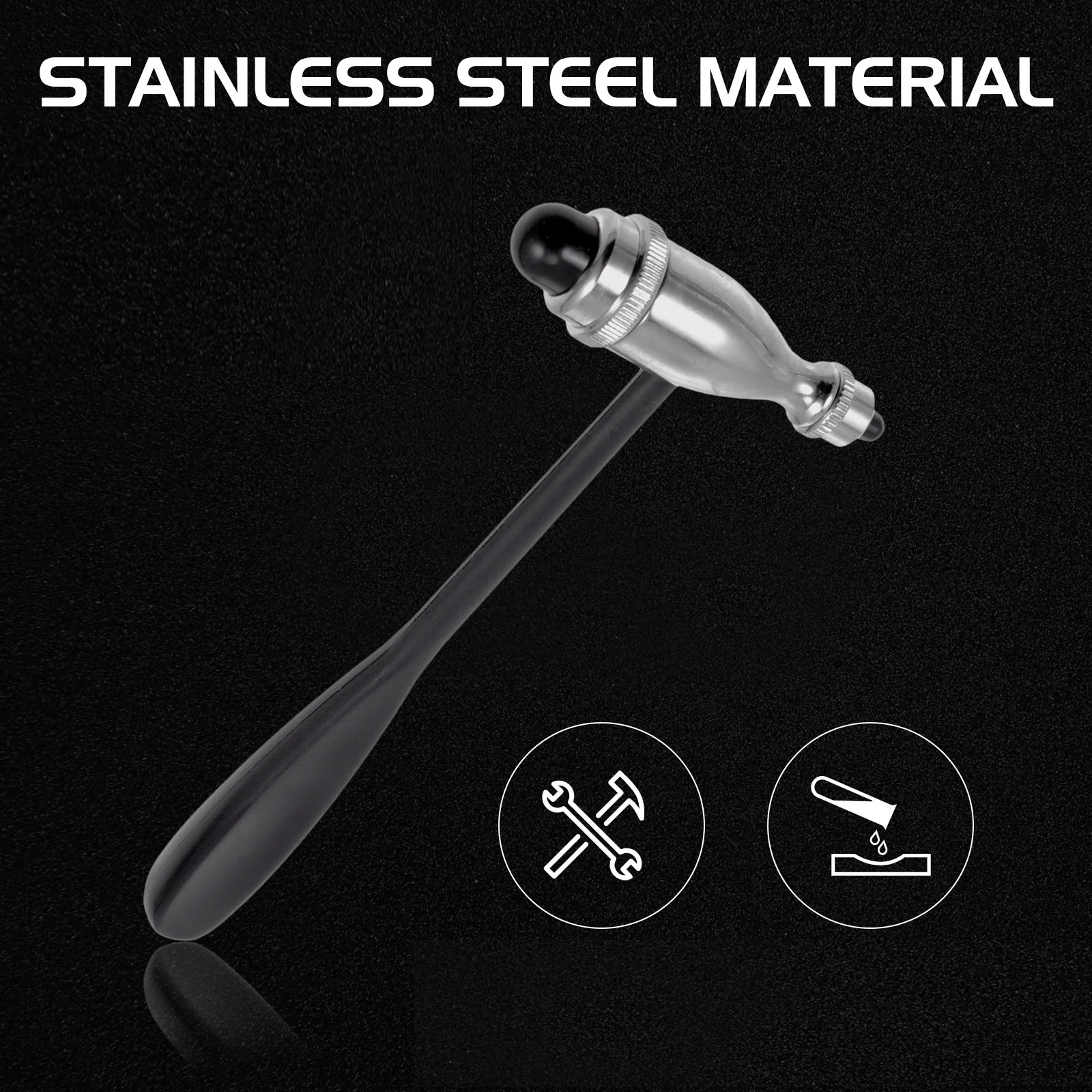 Percussion Hammer Double headed Reflex Diagnostic Zinc Alloy PVC H Sterilizable Testing Medical Teaching Equipment
Percussion Hammer Double headed Reflex Diagnostic Zinc Alloy PVC H Sterilizable Testing Medical Teaching Equipment