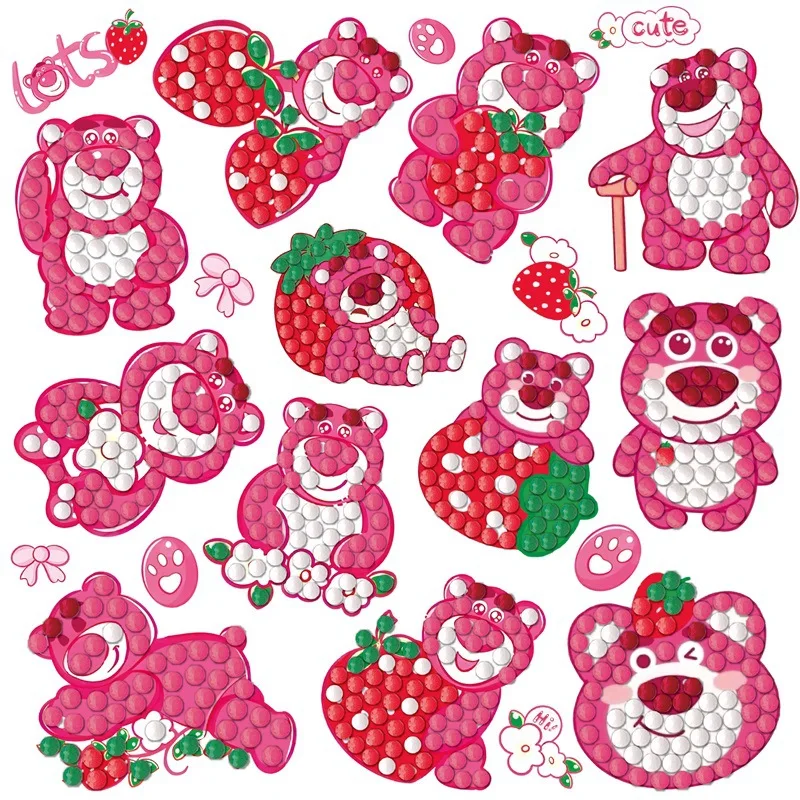 New Arrival Lotso DIY Strawberry Bear 5D Diamond Painting Stickers Cartoon Series Creative Handmade Gifts for Girls
New Arrival Lotso DIY Strawberry Bear 5D Diamond Painting Stickers Cartoon Series Creative Handmade Gifts for Girls