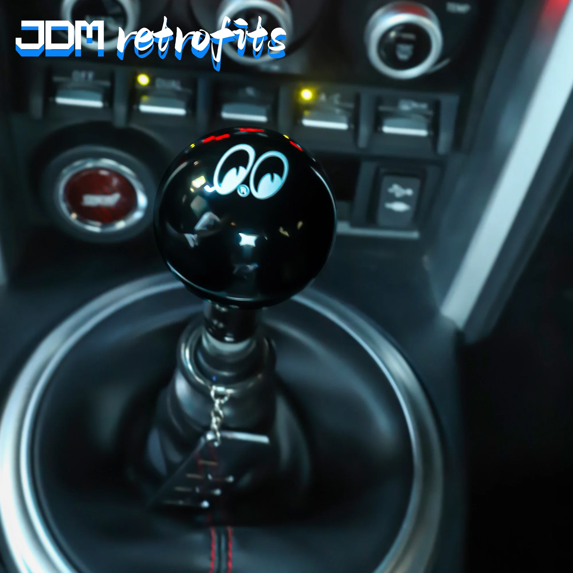 Car Rotary Knob Universal Modification Personalized Decoration Gear Lever Black and White Eyes Gear Shift Head Accessories
Car Rotary Knob Universal Modification Personalized Decoration Gear Lever Black and White Eyes Gear Shift Head Accessories