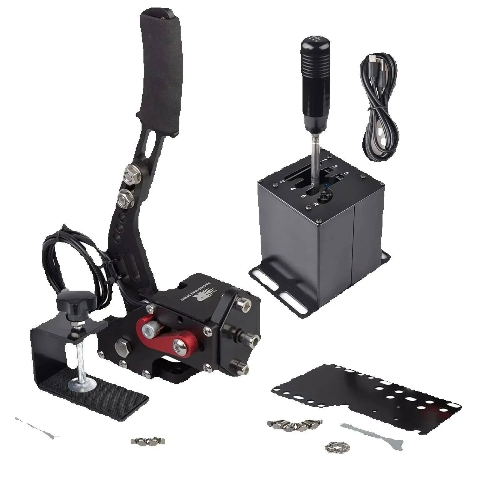 1 комплект, USB-ручной тормоз и переключатель для ПК, костюм для Logitech G27 G29 G25 G920 для Thrustmaster T300RS/GT для компьютерных игр
1 комплект, USB-ручной тормоз и переключатель для ПК, костюм для Logitech G27 G29 G25 G920 для Thrustmaster T300RS/GT для компьютерных игр