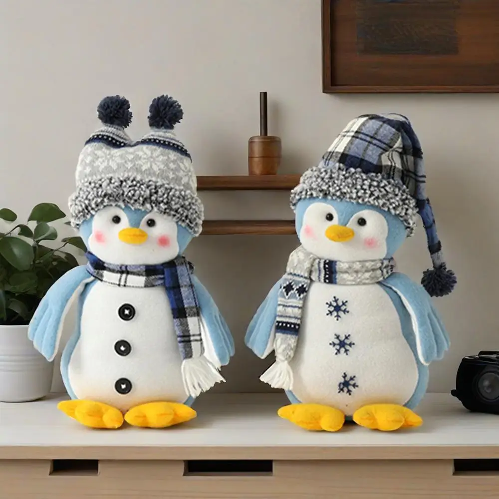 Christmas decorations short legged penguin dolls in Mediterranean blue and white color scheme Christmas ornaments Christmas gift
Christmas decorations short legged penguin dolls in Mediterranean blue and white color scheme Christmas ornaments Christmas gift