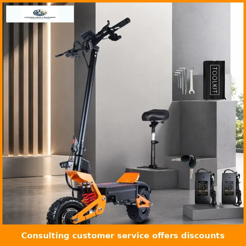 X5 6000W Dual Motor Eelectric Scooter in China Stock 60v 40ah Large Battery Remote Scooter with Seat 11-inch Tires
X5 6000W Dual Motor Eelectric Scooter in China Stock 60v 40ah Large Battery Remote Scooter with Seat 11-inch Tires