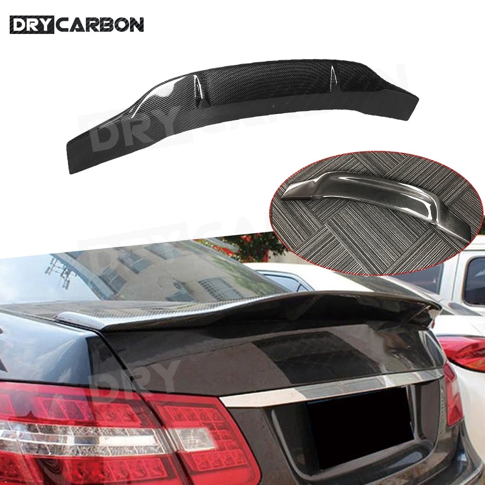 Carbon Fiber Car Rear Trunk Boot Lip Wing Spoiler for Mercedes-Benz W212 E63 E200 E260 E300 E350 Sedan 2010-2016 FRP
Carbon Fiber Car Rear Trunk Boot Lip Wing Spoiler for Mercedes-Benz W212 E63 E200 E260 E300 E350 Sedan 2010-2016 FRP