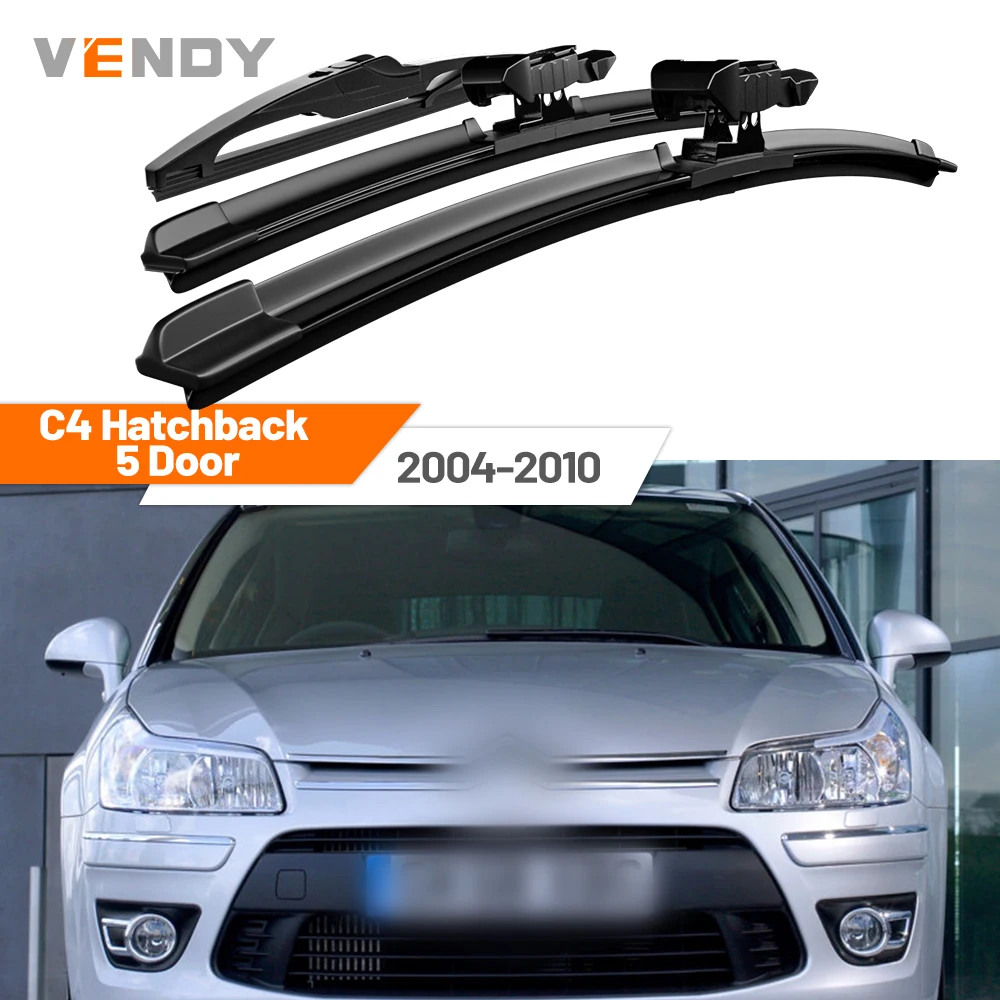 For Citroen C4 Hatchback 5 Door 2004-2010 2006 2007 2008 2009 Front & Rear Windshield Wiper Blades Windscreen Wipers Set
For Citroen C4 Hatchback 5 Door 2004-2010 2006 2007 2008 2009 Front & Rear Windshield Wiper Blades Windscreen Wipers Set